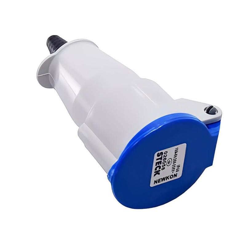 Kit 2 Tomada De Acoplamento 2p+t 16a 200/250v N3056 Steck